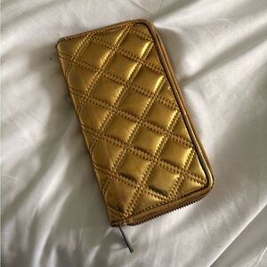 Marc Jacobs Metallic Gold Wallet